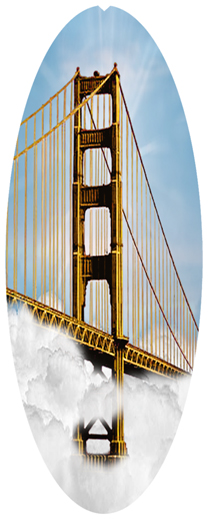 DNSA18-124-BL Crossing Over (Bridge) Blue